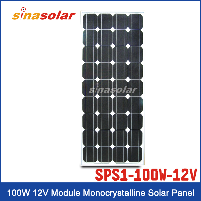 Solar Panel SPS1-100W-12V-M