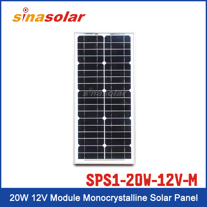 Solar Panel SPS1-20W-12V-M