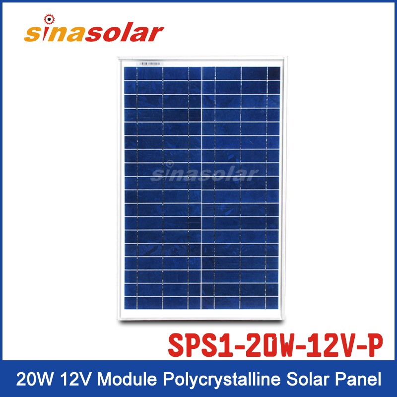 Solar Panel SPS1-20W-12V-P